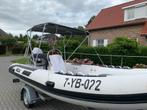 Rib belua 480 met  40 pk 4 takt met power trim, Watersport en Boten, Sloepen, Ophalen, 10 tot 30 pk, Zo goed als nieuw, 3 tot 6 meter
