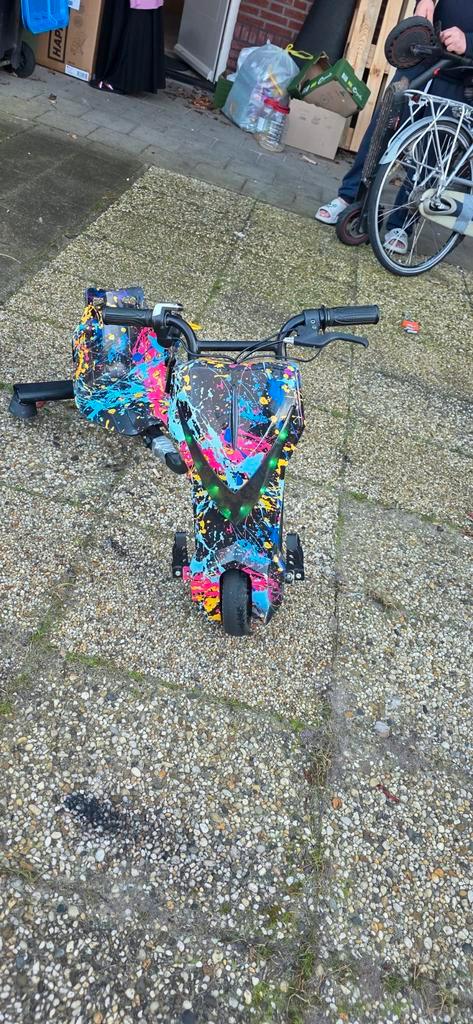 Elektrische Driewieler Drift Trike - Gebruikt, Kinderen en Baby's, Speelgoed | Buiten | Skelters, Gebruikt, Overige merken, Motor