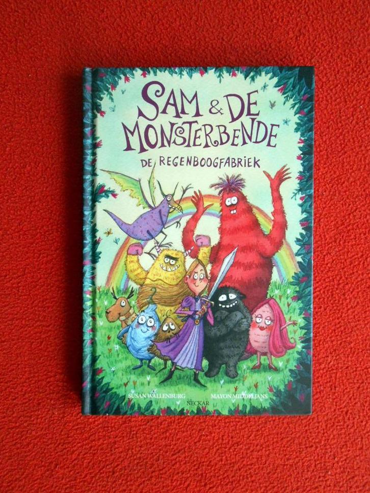 Sam en de Monsterbende dl. 1: De regenboogfabriek, Boeken, Kinderboeken | Jeugd | onder 10 jaar, Nieuw, Ophalen of Verzenden