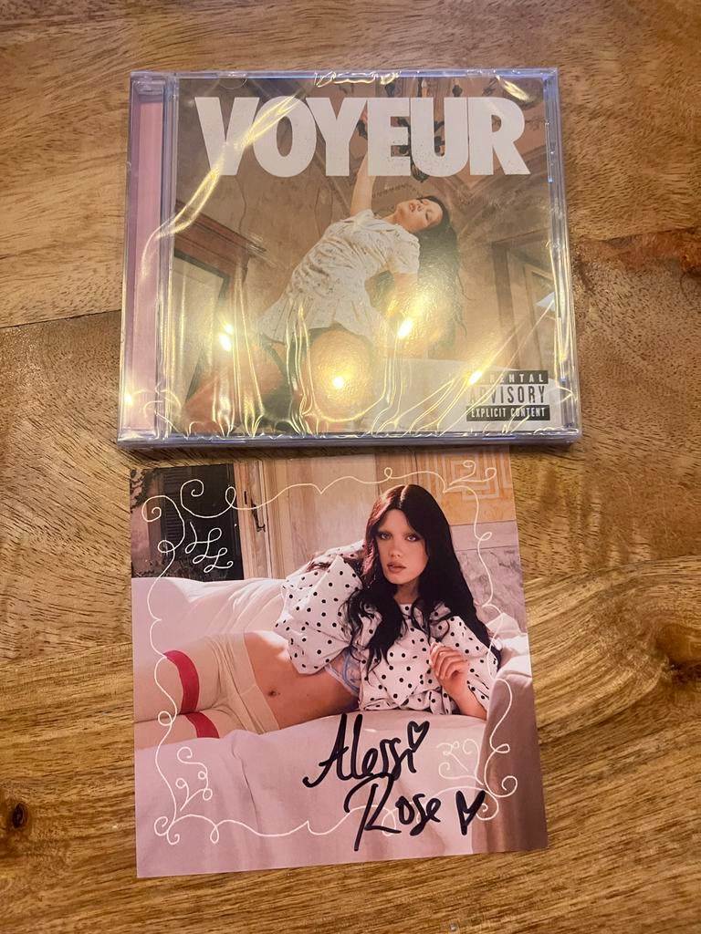 Alessi Rose - Voyeur CD Album (Gesigneerd, Sealed), Ophalen of Verzenden, Nieuw in verpakking