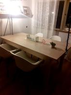 Eetkamer tafel plus stoelen, Huis en Inrichting, Tafels | Eettafels, 50 tot 100 cm, 150 tot 200 cm, Gebruikt, Ophalen of Verzenden