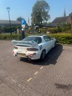 Mazda MX-3 1.8 I 24V 1997 Wit, Auto's, Voorwielaandrijving, Stof, Zwart, 129 pk