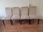 Eetkamerstoelen (4 stuks) Ikea Henriksdal, beige bekleding, Huis en Inrichting, Ophalen, Gebruikt, Overige kleuren, Vier