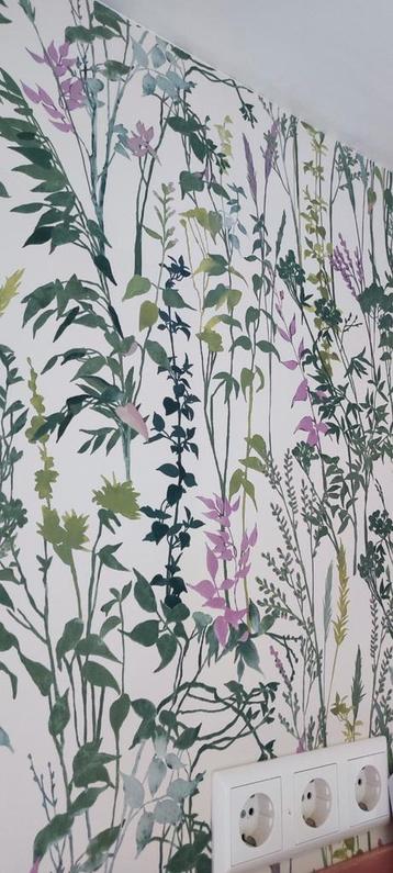 Erismann 10258-05 004 bloemen behang beschikbaar voor biedingen