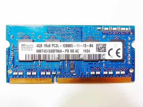Hynix 4GB DDR3 SO-DIMM PC3-12800 1600Mhz, Computers en Software, RAM geheugen, Zo goed als nieuw, Laptop, 4 GB, DDR3, Verzenden