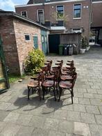 12 krieg stoelen met leuning, Huis en Inrichting, Stoelen, Ophalen, Zo goed als nieuw, Vijf, Zes of meer stoelen