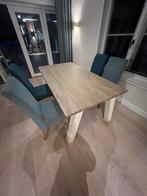 Mooie eettafel - Wegens verhuizing!, Huis en Inrichting, Tafels | Eettafels, Ophalen, Gebruikt, 100 tot 150 cm, Eikenhout