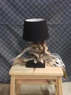 Leuke lamp van hout, hoogte 35 cm., Ophalen, Nieuw, Hout, Minder dan 50 cm