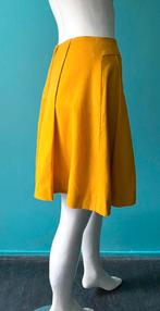 Vintage originele jaren 70 rok mosterdgeel maat 34, Verzenden, Geel, Vintage, Maat 34 (XS) of kleiner