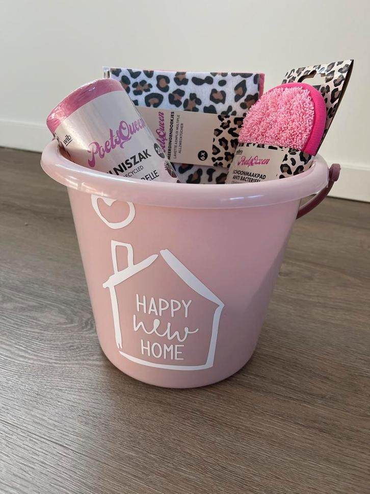 Cadeau Emmer met Schoonmaakspullen, Huis en Inrichting, Schoonmaakartikelen, Overige typen, Ophalen