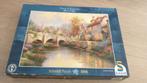 Thomas kinkade puzzel 1000 stukjes compleet, Ophalen of Verzenden, 500 t/m 1500 stukjes, Zo goed als nieuw, Legpuzzel
