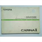 Toyota Carina II Instructieboekje 1985 #2 Nederlands, Ophalen of Verzenden