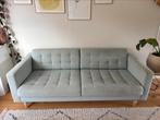 Ikea Landskrona 3-zitsbank Gunnared lichtgroen/hout, Huis en Inrichting, Banken | Bankstellen, Ophalen, Gebruikt, Driepersoons