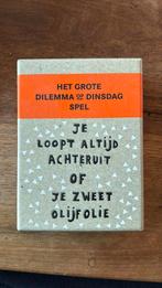 Dilemma op Dinsdag - Het grote dilemma op dinsdag spel, Ophalen of Verzenden, Zo goed als nieuw