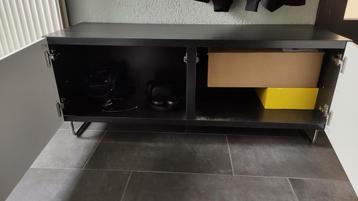Ikea Besta TV-kastje met Vassviken deurtjes - afbeelding 4
