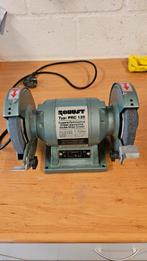 Robuust PRC 125 Dubbele Slijpmachine, Doe-het-zelf en Verbouw, Gereedschap | Slijpmachines, Ophalen, Gebruikt, Minder dan 700 watt