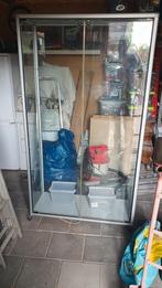 Vitrinekast zonder glasplaten, Huis en Inrichting, Kasten | Vitrinekasten, Ophalen, 50 tot 100 cm, Zo goed als nieuw, 150 tot 200 cm