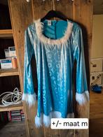 Carnavalskleding Elsa Jurk - Thema Kostuum - Maat M, Carnaval, Onbekend, Kleding, Gedragen