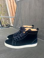 Christian Louboutin Velvet Navy Blue Sneakers, Kleding | Heren, Schoenen, Ophalen, Christian Louboutin, Blauw, Sneakers of Gympen