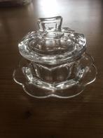 Glazen suikerpot, Antiek en Kunst, Ophalen of Verzenden