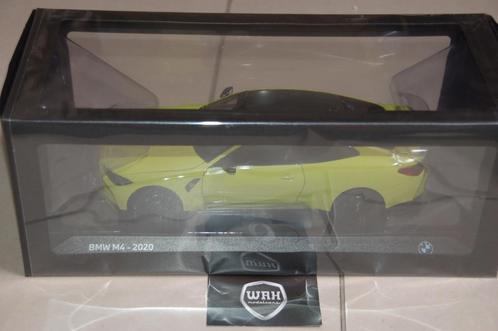 1:18 BMW M4 COUPE 2020 green Minichamps open WRH, Hobby en Vrije tijd, Modelauto's | 1:18, Zo goed als nieuw, Auto, MiniChamps