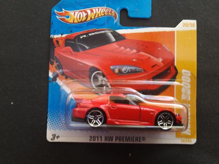 Honda S2000 Hardtop Coupé rood - Hotwheels Premiere 2011, Hobby en Vrije tijd, Modelauto's | Overige schalen, Nieuw, Auto, Ophalen of Verzenden