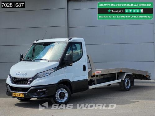 Iveco 35S16 Autotransporter Airco Cruise Lier Euro6 Oprijwag, Auto's, Bestelauto's, Bedrijf, Te koop, Centrale vergrendeling, Cruise Control