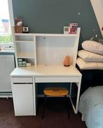 Ikea bureau micke wit 105/50, Huis en Inrichting, Bureaus, Ophalen, Gebruikt