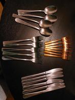 Diverse Bestekset - Ideaal voor Camping/Studentenkamer, Huis en Inrichting, Keuken | Bestek, Ophalen of Verzenden, Gebruikt, Rvs of Chroom