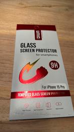Glass screen protector  IPHONE 15 pro, Ophalen of Verzenden, Nieuw, Overige typen, Apple iPhone