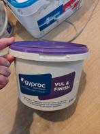 Gyproc Vul & Finish - Halve Emmer, Minder dan 5 liter, Ophalen of Verzenden, Gebruikt, Wit