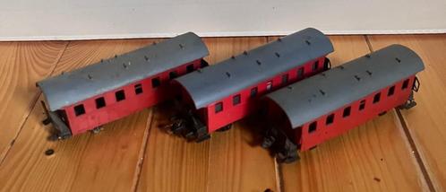 Trix Express 3309 DB personen rijtuigen 3x, Hobby en Vrije tijd, Modeltreinen | H0, Gebruikt, Wagon, Gelijkstroom, Trix, Ophalen of Verzenden