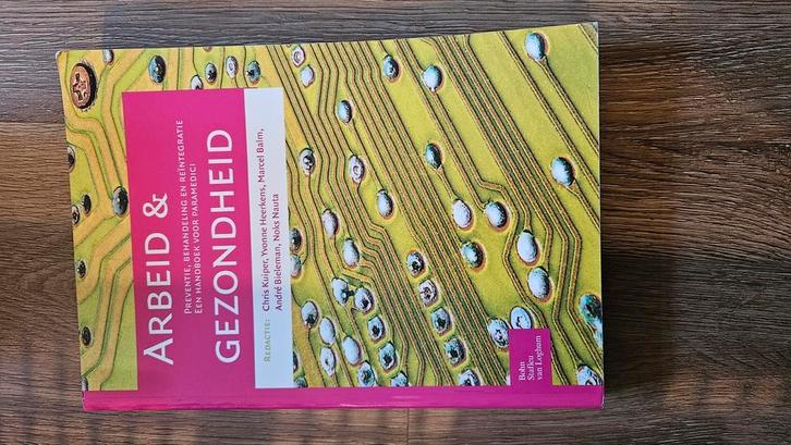 Arbeid en gezondheid, Boeken, Wetenschap, Zo goed als nieuw, Sociale wetenschap, Ophalen of Verzenden