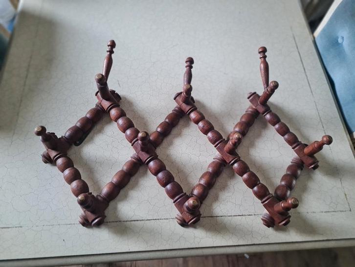 Harmonica kapstok een oudje en groter model, Huis en Inrichting, Woonaccessoires | Kapstokken, Zo goed als nieuw, Wandkapstok