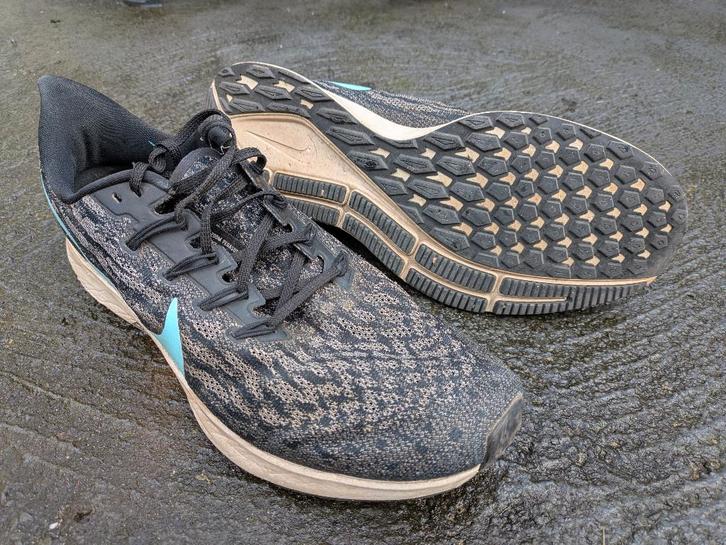 Nike Air Zoom Pegasus 36 Grijs Maat 45.5, Sport en Fitness, Loopsport en Atletiek, Gebruikt, Hardloopschoenen, Hardlopen, Nike