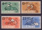 Suriname NVPH nr 431/4 postfris Kinderpostzegels 1965, Verzenden, Postfris