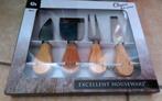 kaasmesjes set, nieuw, Ophalen of Verzenden, Nieuw, Rvs of Chroom, Bestekset