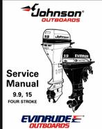 Service manual johnson 9.9 & 15pk 4takt, Ophalen of Verzenden