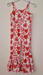 Pakje wit met hartjes maat 86 z.g.a.n., Kinderen en Baby's, Ophalen of Verzenden, Zo goed als nieuw, Meisje, Pakje