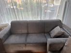 Mooie, duurzame bank met microsuede stof - snel weg!, Ophalen, Gebruikt, Stof
