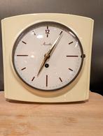 Vintage art deco Mauthe wandklok keramiek., Ophalen of Verzenden