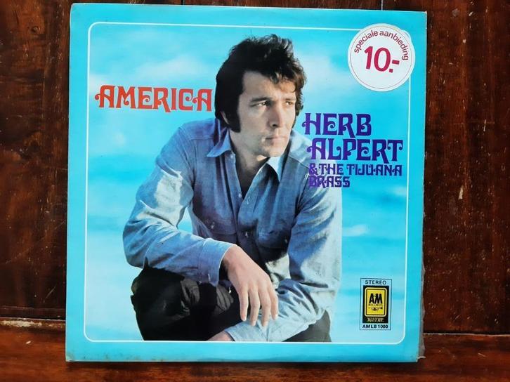 LP Herb Alpert / America (1964), Cd's en Dvd's, Vinyl | Pop, Gebruikt, 1960 tot 1980, 12 inch, Ophalen of Verzenden