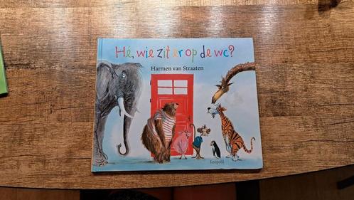 Hé, wie zit er op de wc? Harmen van Straaten, Boeken, Kinderboeken | Kleuters, Zo goed als nieuw, Ophalen of Verzenden