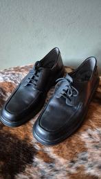 Mephisto air jet zgan zwart leren schoenen mt 44, Zwart, Ophalen of Verzenden, Zo goed als nieuw, Mephisto