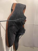 Van Lier Mens Navy suède formele veterschoenen EU 44, Kleding | Heren, Schoenen, Blauw, Van Lier, Ophalen of Verzenden, Gespschoenen