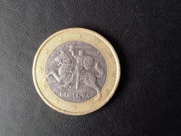 026: 1 Euromunt in nieuwstaat Litouwen 2015 beschikbaar voor biedingen