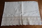 div wolwitte bohemian bistro valletjes met kant v.a 7,50, Gebruikt, 100 tot 150 cm, Ophalen of Verzenden, Bohemian nostalgisch