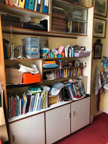GRATIS vintage ingebouwde kast