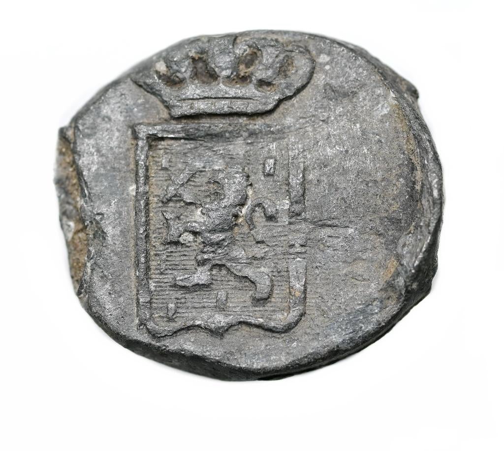 Lakenlood Ø21mm 10,7g CROWN NL LION RA    LL073, Ophalen of Verzenden