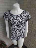 Zwart witte shirt van H&M maat S, H&M, Zwart, Ophalen of Verzenden, Zo goed als nieuw